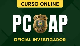 Capa do produto Curso PC-AP - Oficial Investigador